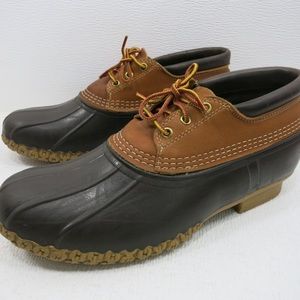 LL Bean Duck boots.